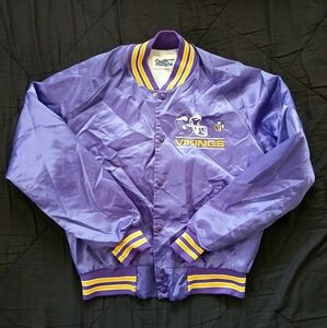 Minnesota Vikings Satin Jacket szM